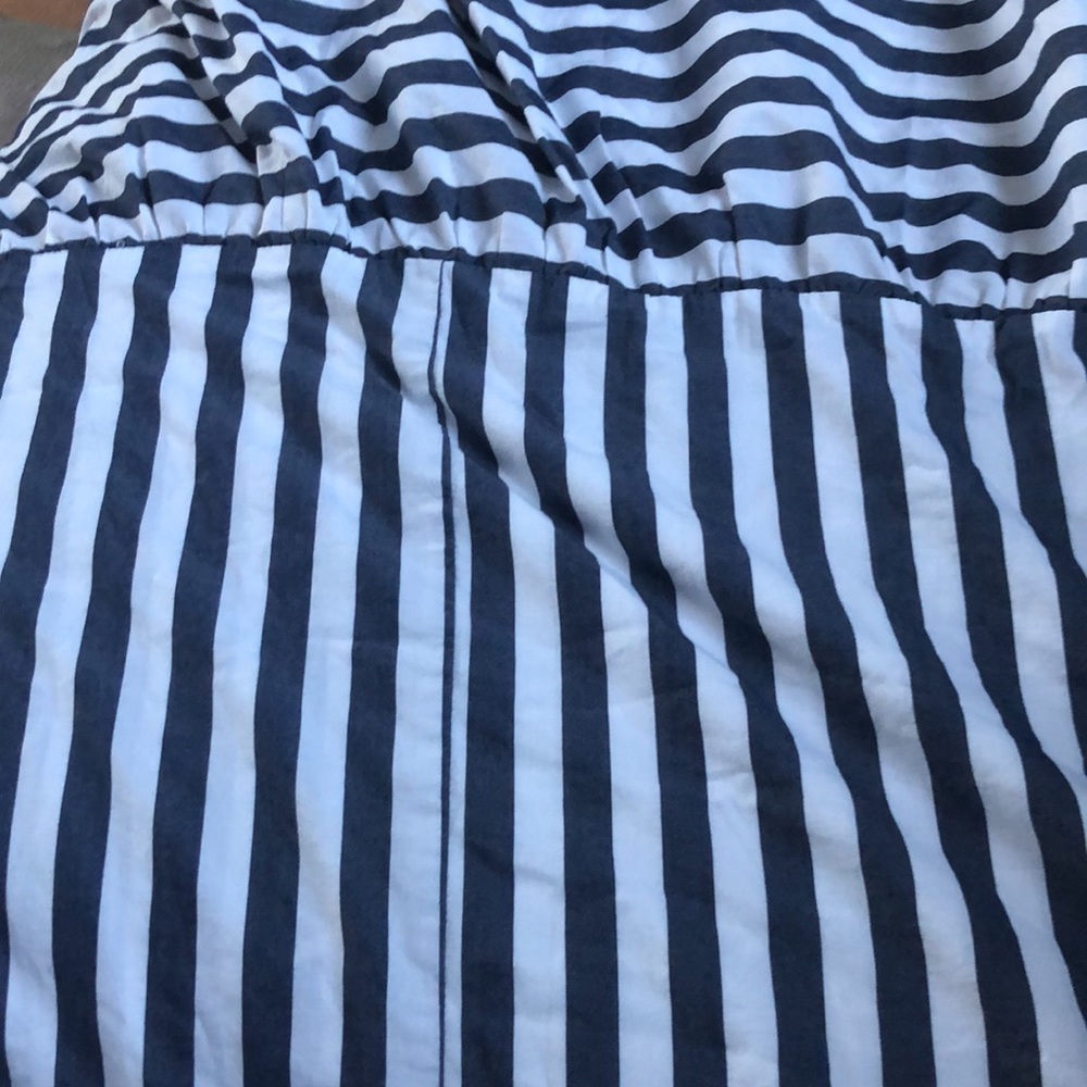 a new day Blue and White Striped Maxi Sundress - Picture 4 of 4